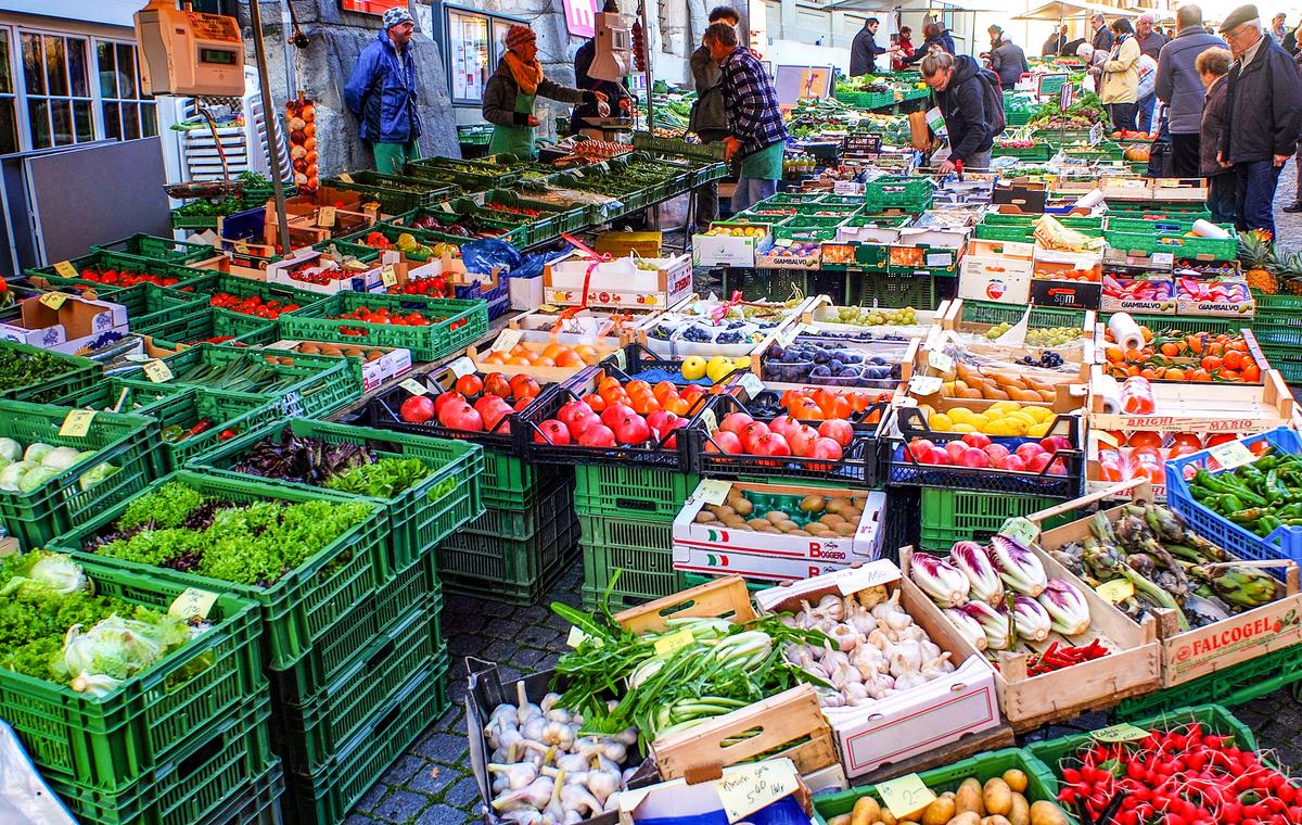 La provenance et la qualité des aliments intéressent la population (Photo : Heinz Suter, www.agriculture.ch)