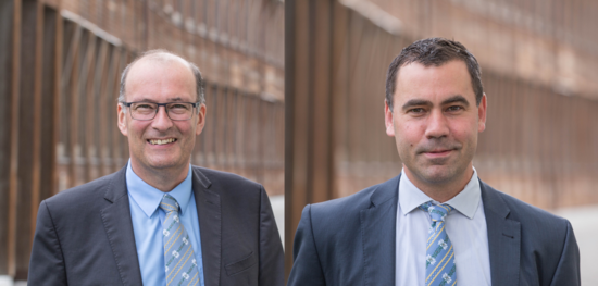 Markus Ritter (Président) et Martin Rufer (Directeur)